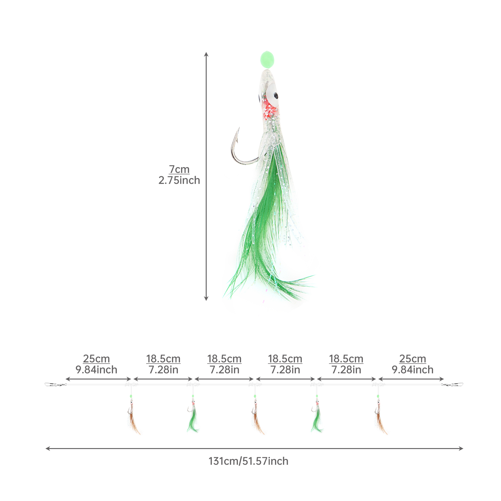 Sabiki Soft Fishing Lure Hooks - Furoshiki recensione e prezzo
